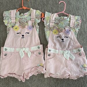 Little lass spring overalls